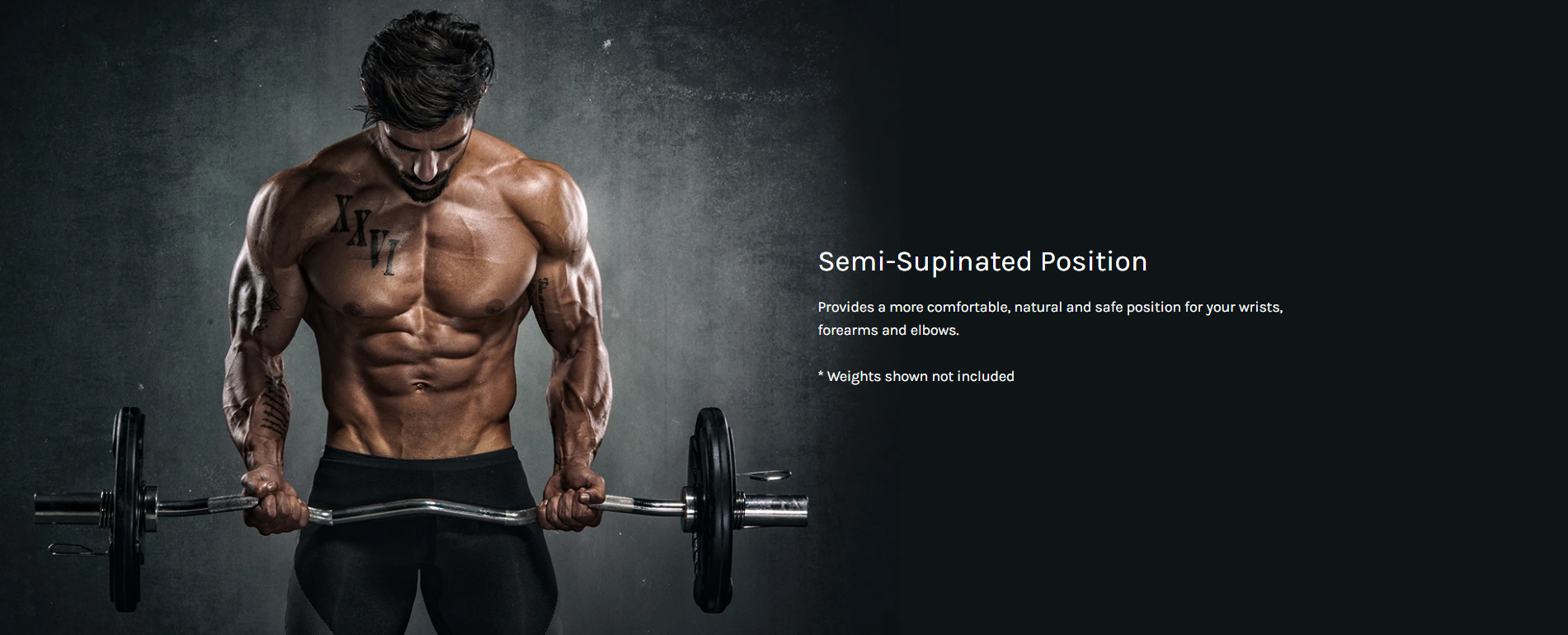 Man lifting barbell in gym